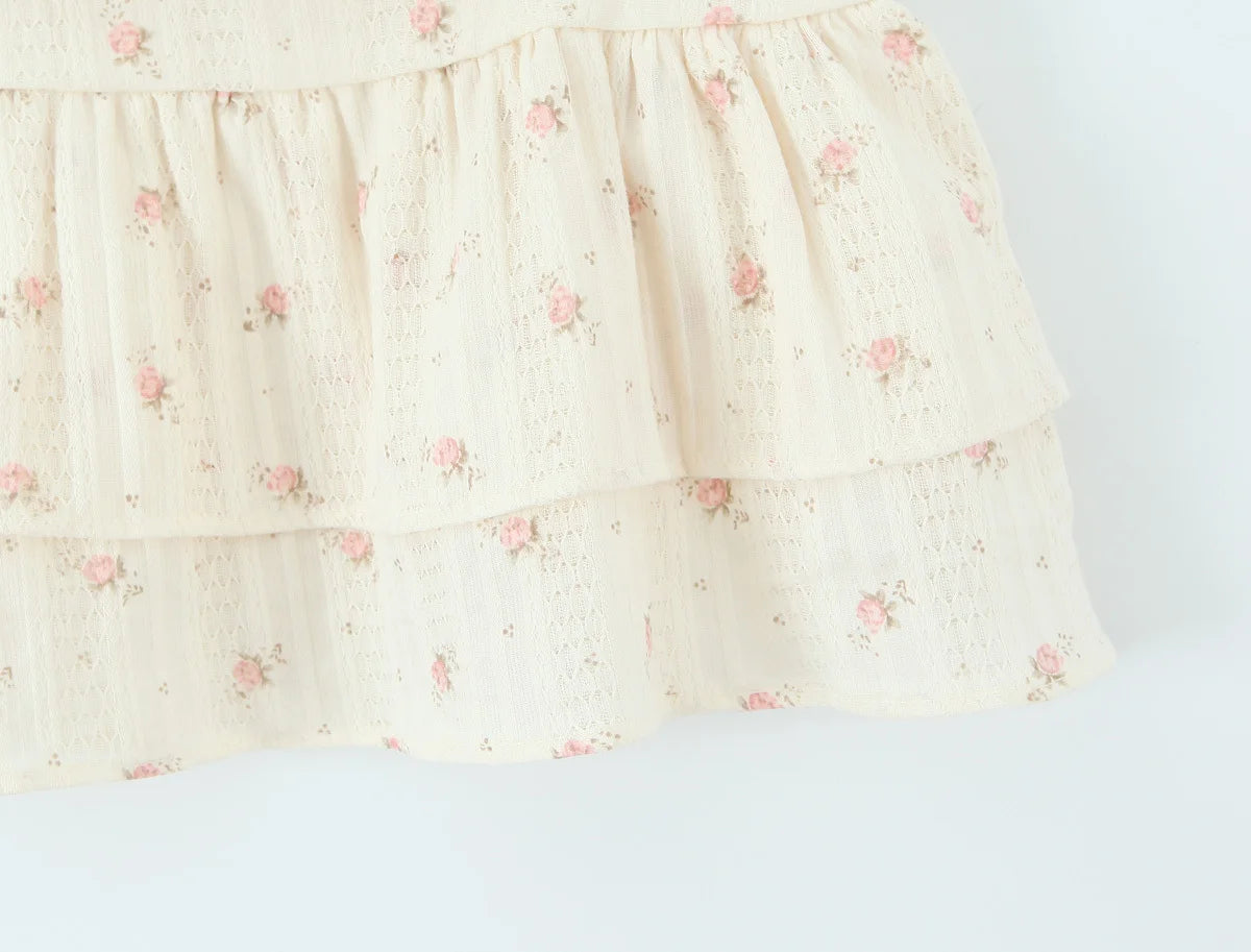 Aesthetic layered skirt