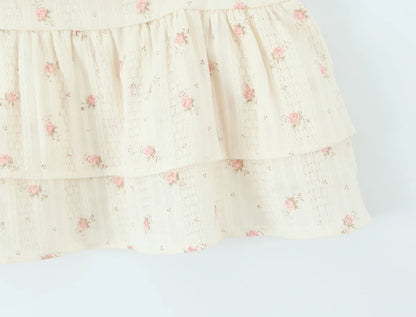 Aesthetic layered skirt