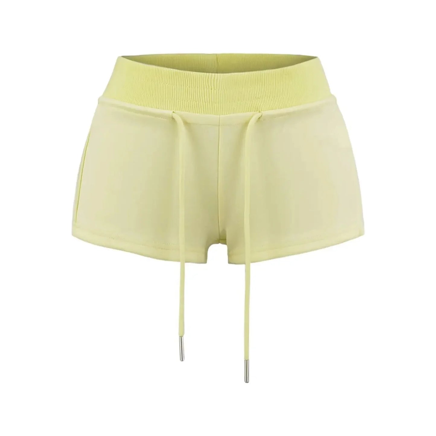 Low-rise basic cut shorts