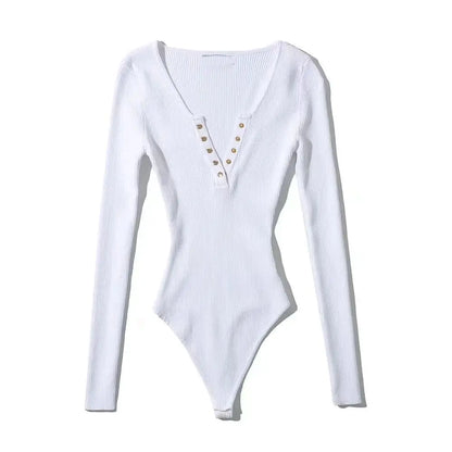 Bodysuit and buttons