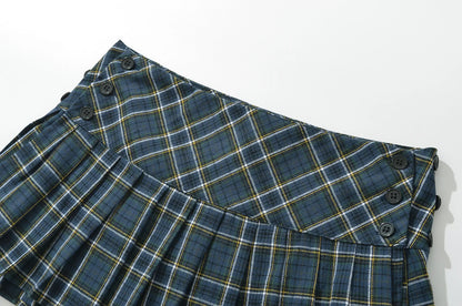 Plaid Mini Skirt