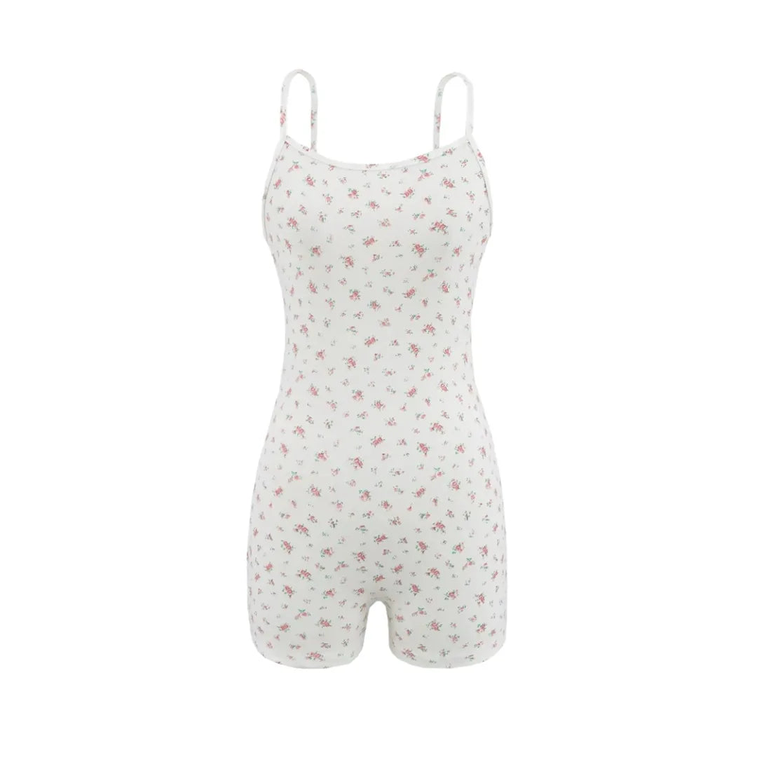 Aesthetic floral overall