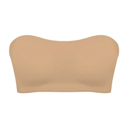 Seamless strapless bra