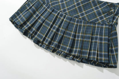 Plaid Mini Skirt