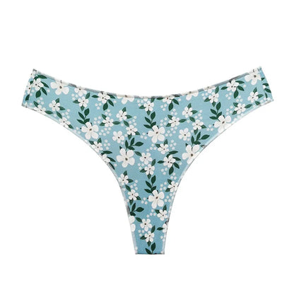 Seamless thong with a variety of illustrations
