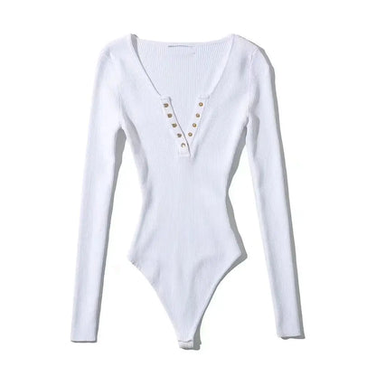 Bodysuit and buttons