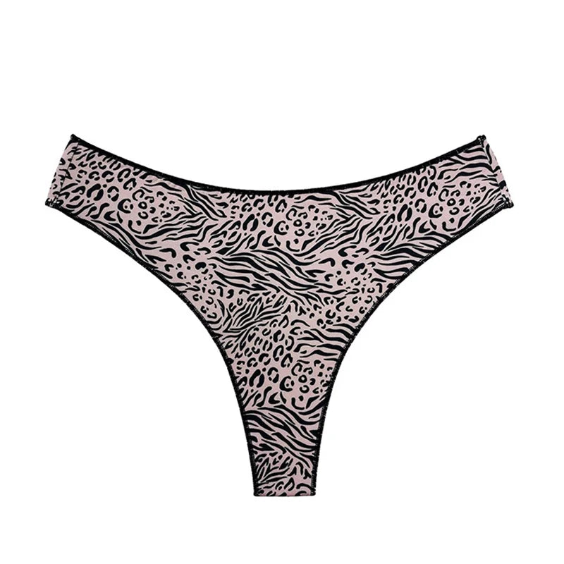 Seamless thong with a variety of illustrations