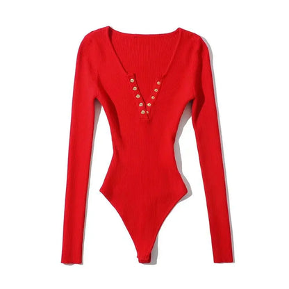 Bodysuit and buttons