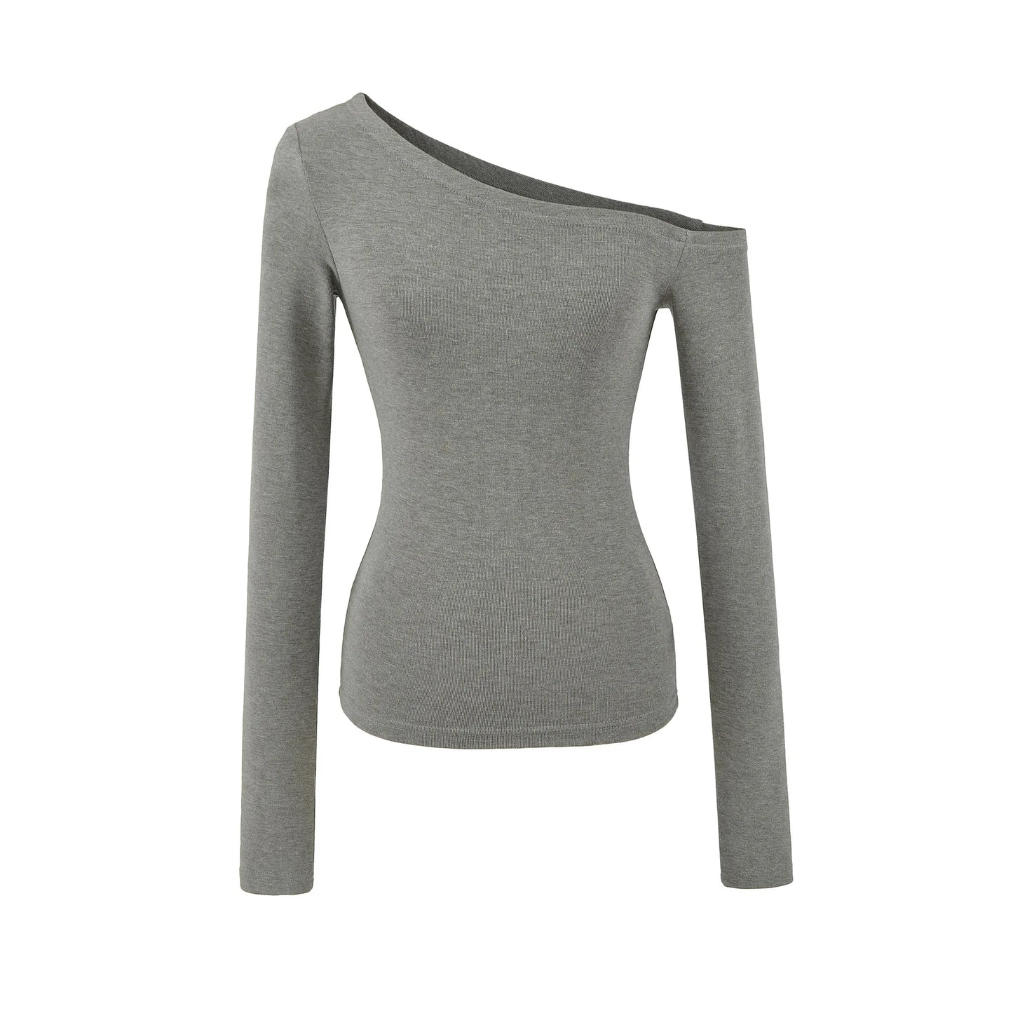 Half shoulder long shirt