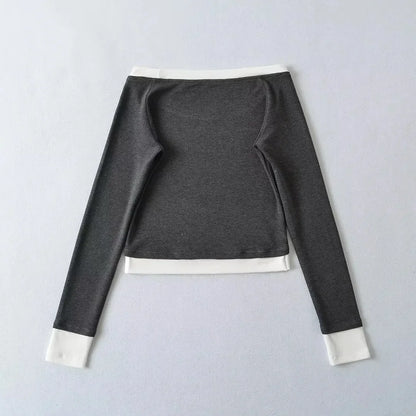 Long shirt like two layers