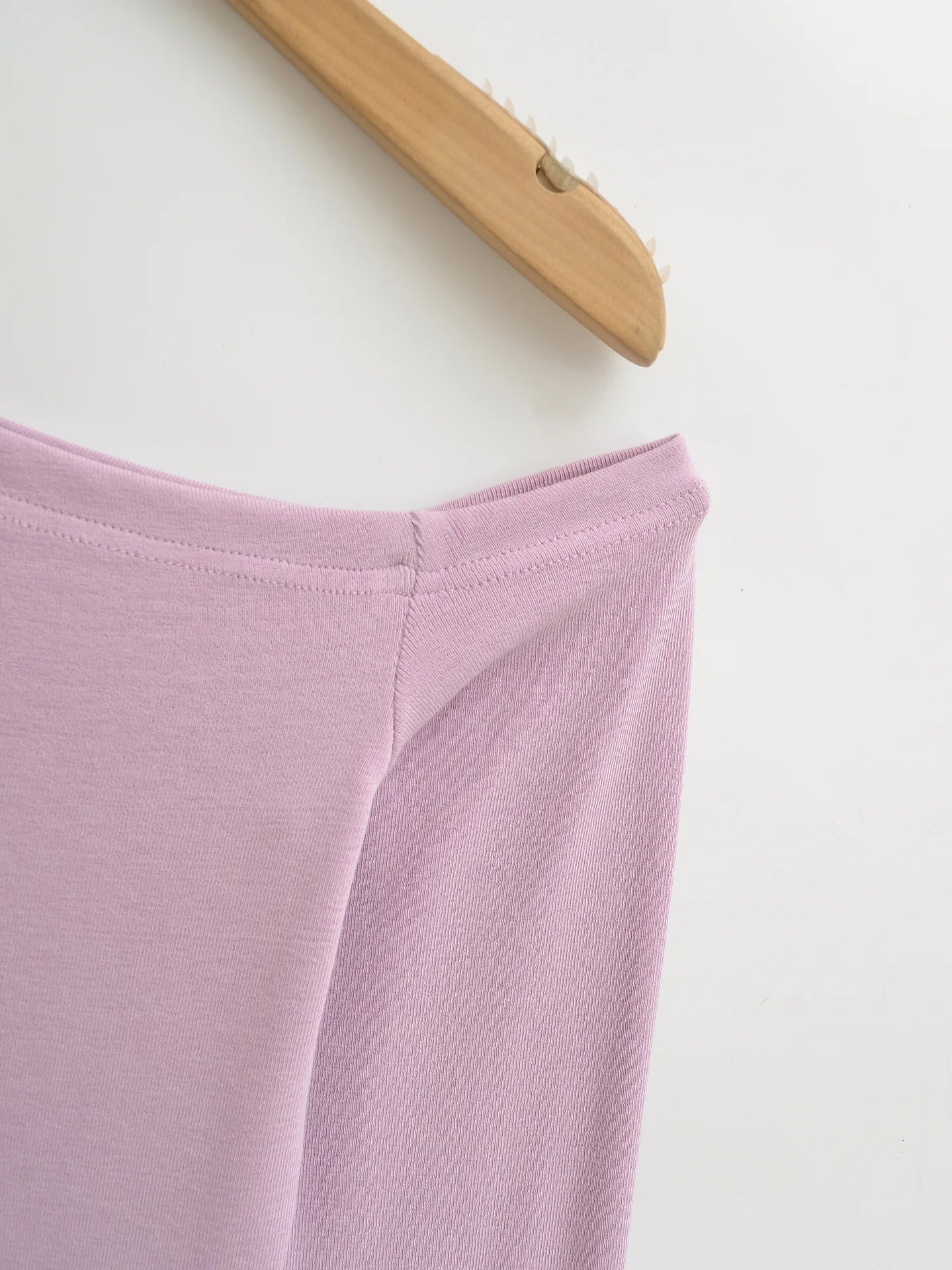Half shoulder long shirt