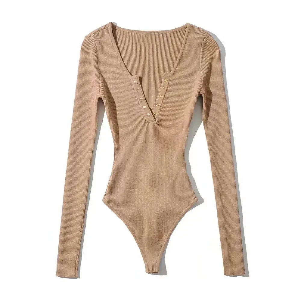 Bodysuit and buttons
