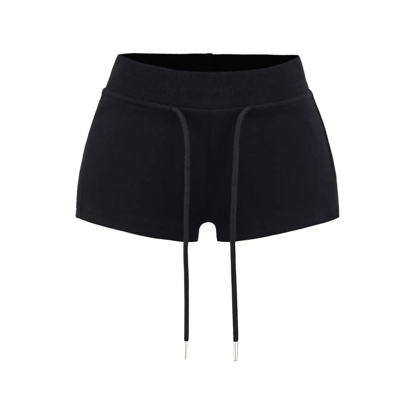 Low-rise basic cut shorts