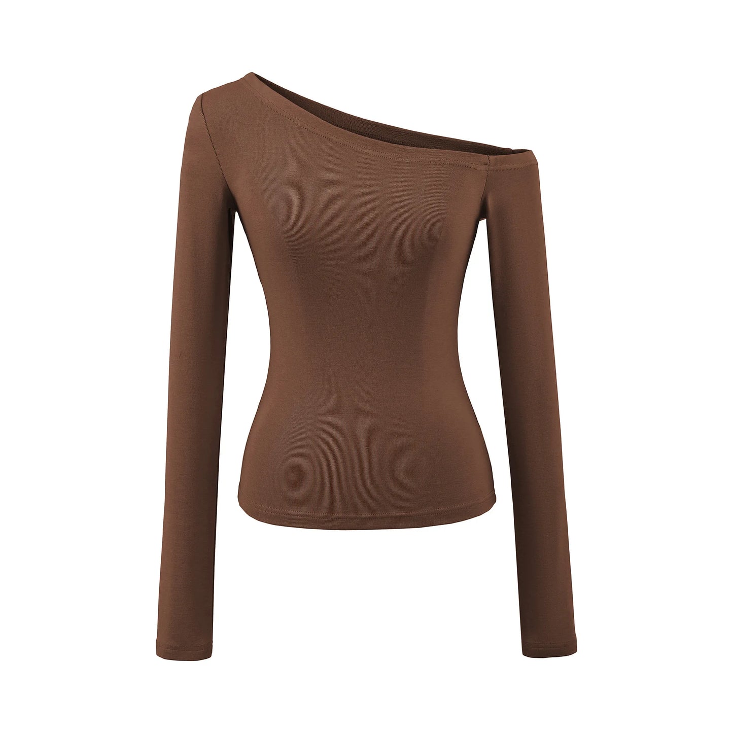 Half shoulder long shirt