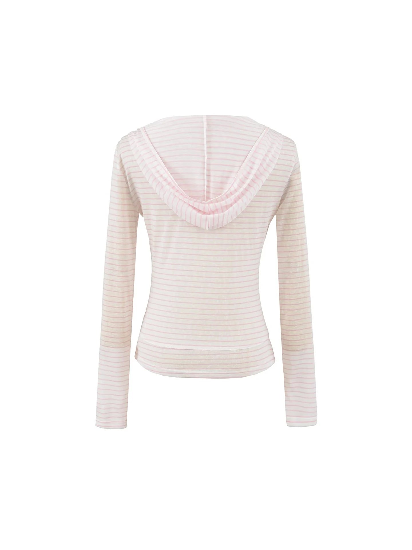 Delicate soft striped sweatshirt