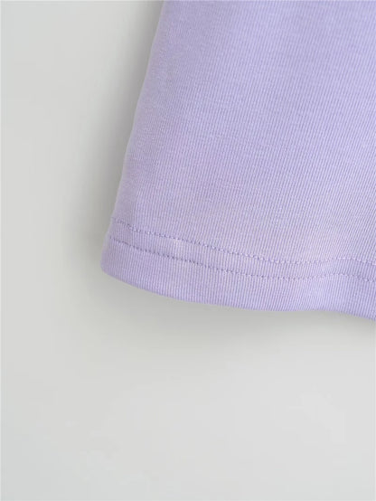 Basic round neckline dress