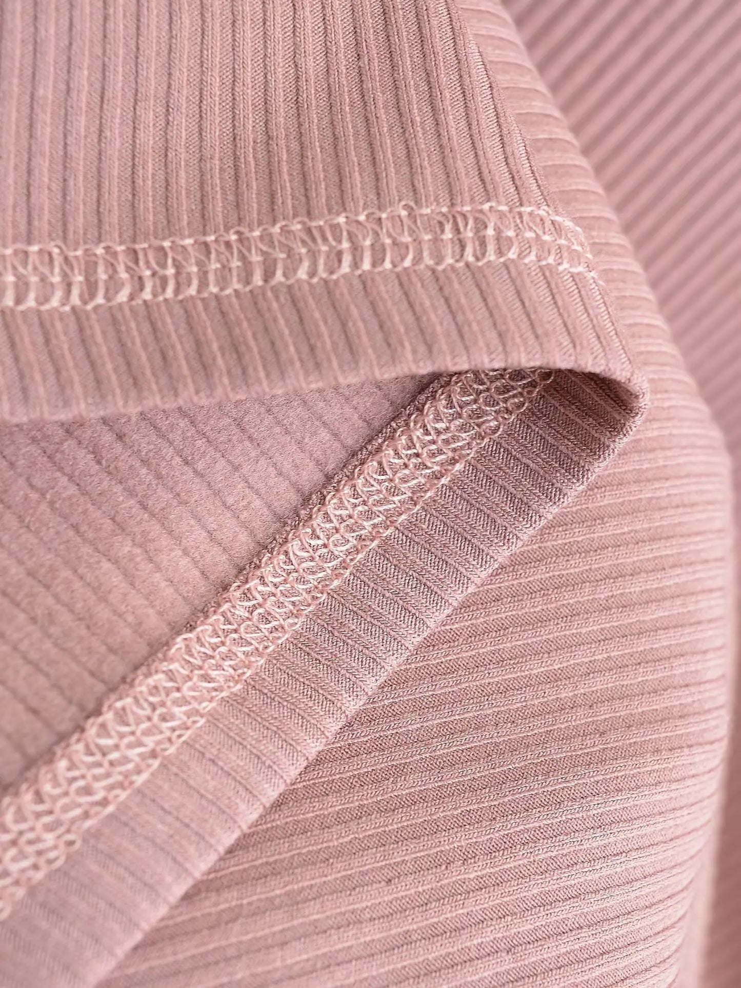 Half-open button-down shirt
