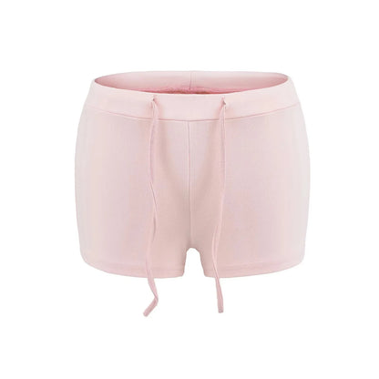 Elastic sided shorts