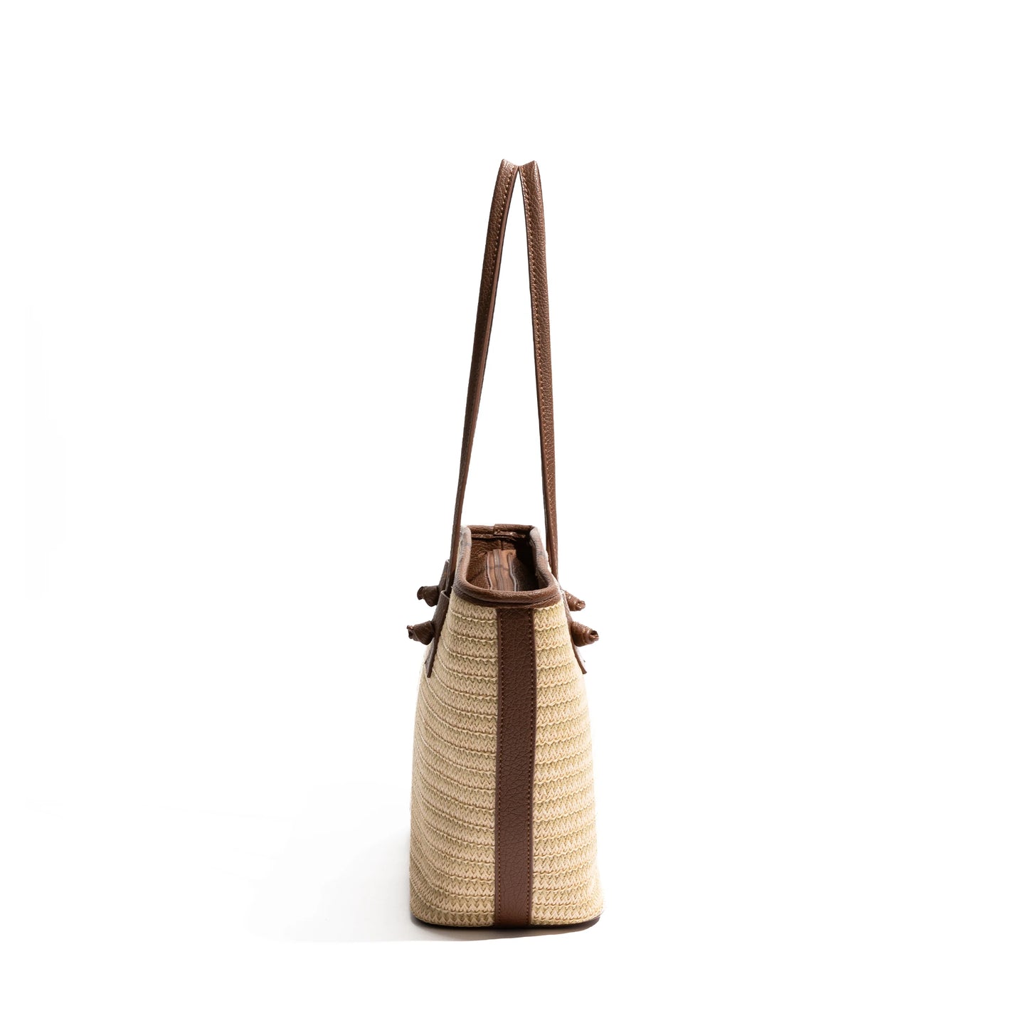 Straw tote bag