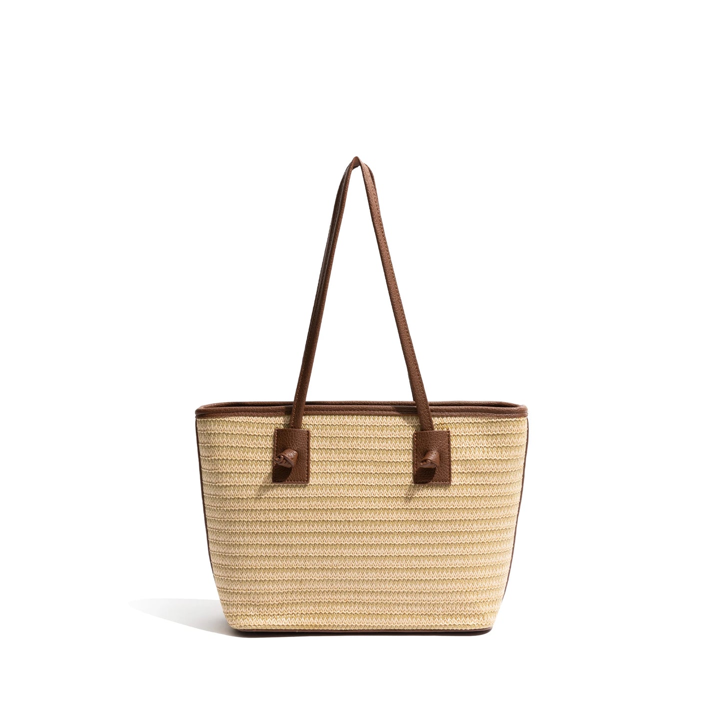 Straw tote bag