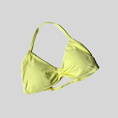 Sports bra open back