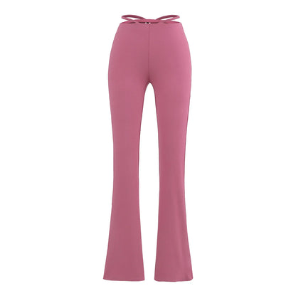 Expanding tights with elastic waist