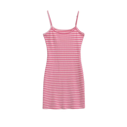 Basic striped dress
