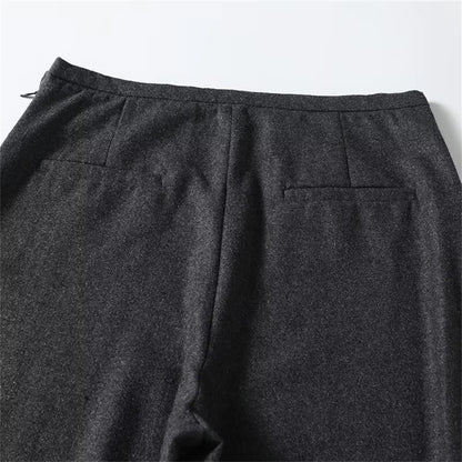 Elegant high cut pants