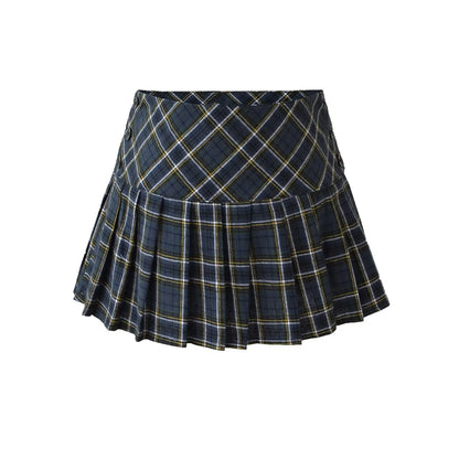 Plaid Mini Skirt