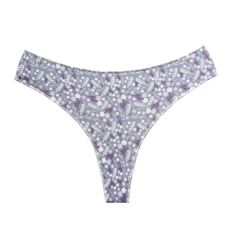 Seamless thong with a variety of illustrations