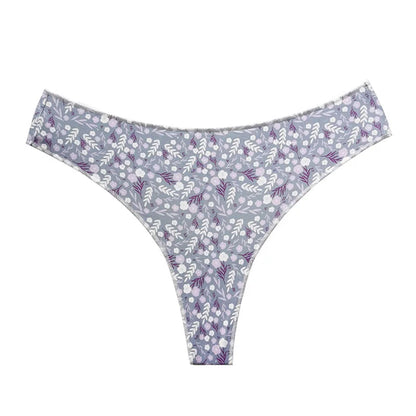 Seamless thong with a variety of illustrations
