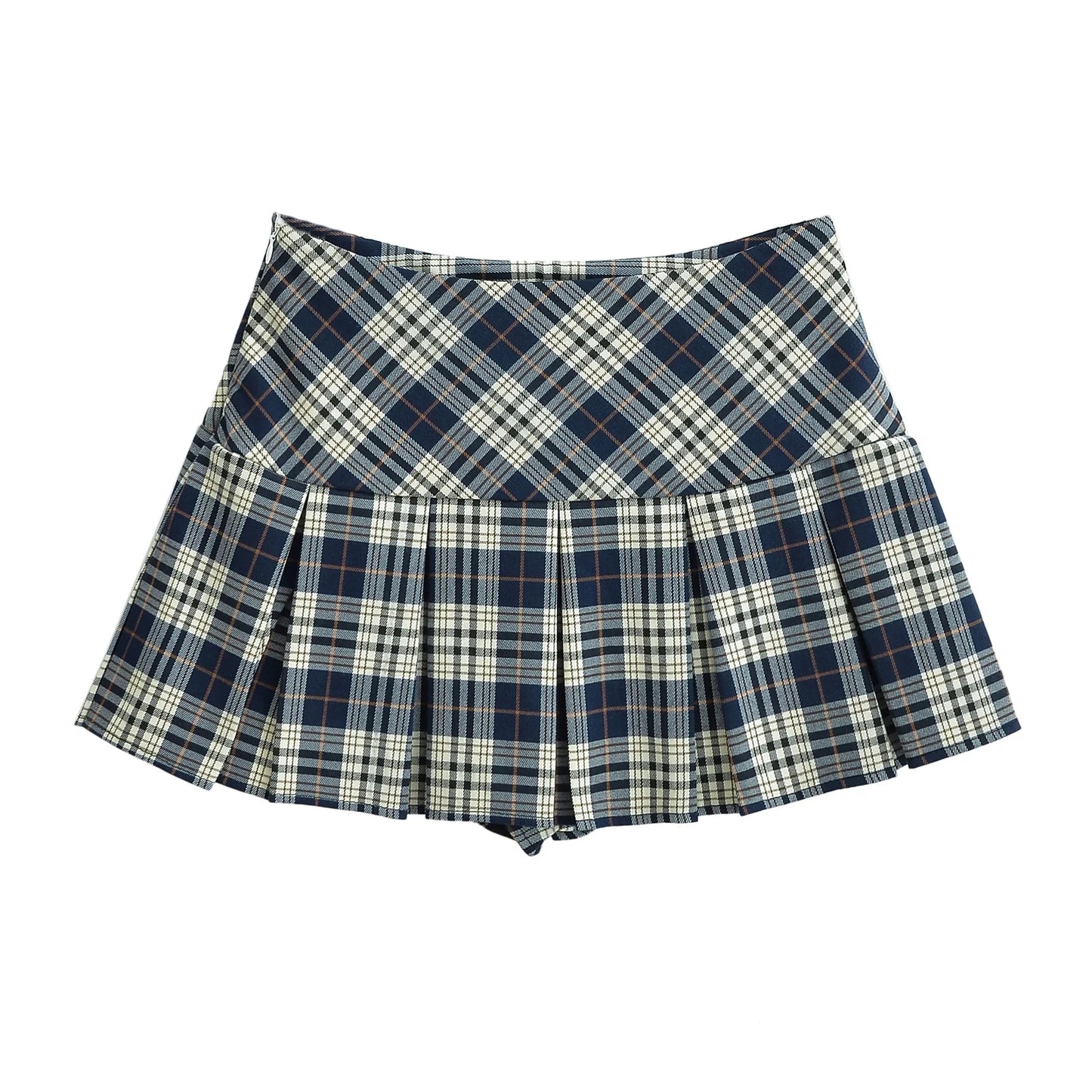 American plaid skirt
