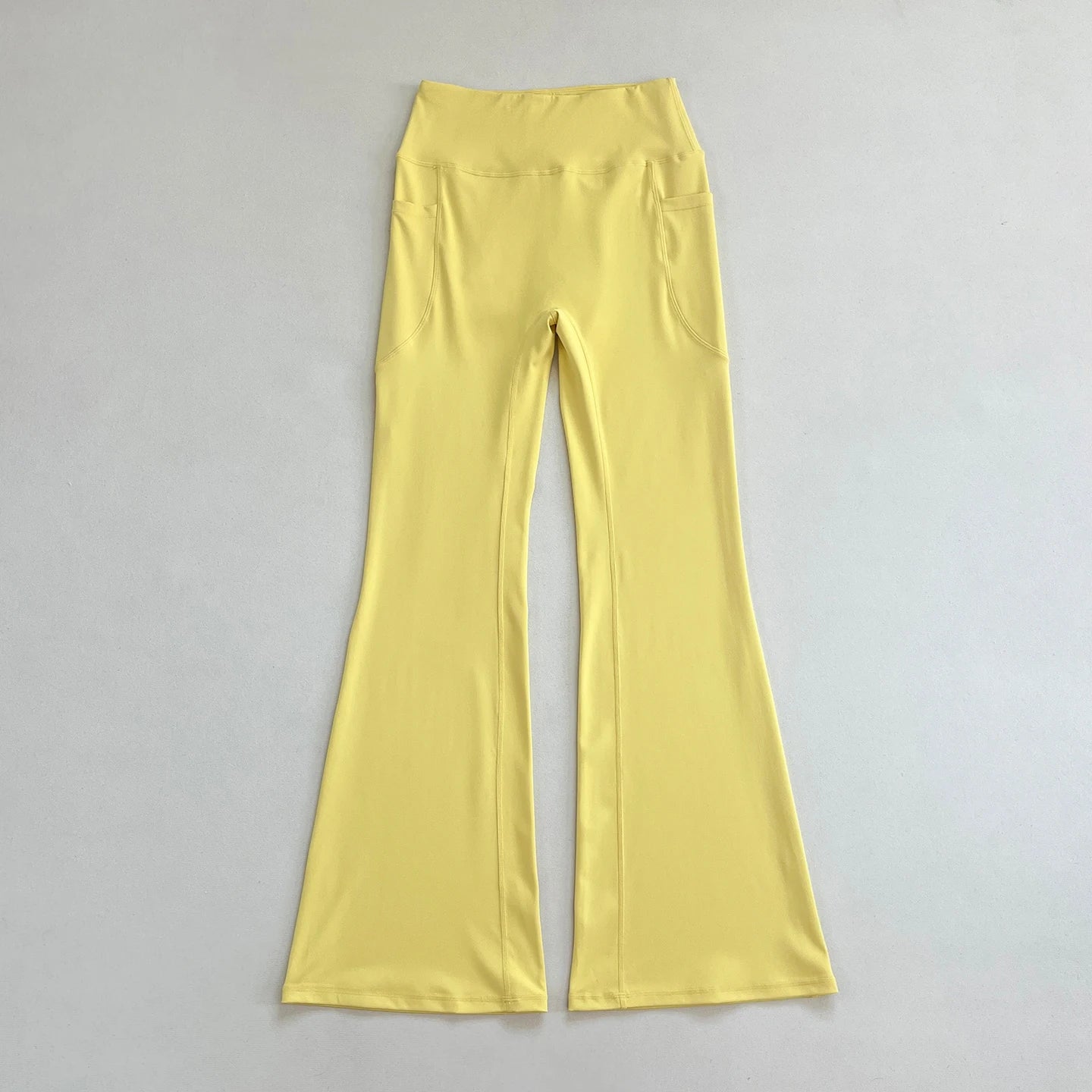 Flared shaper tights with pockets