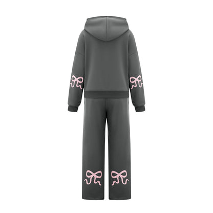 Tracksuit set with bow ties