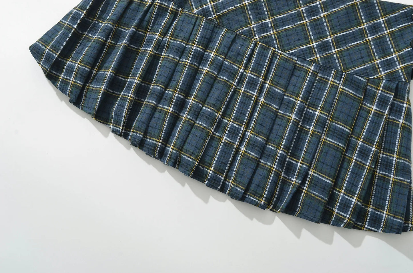 Plaid Mini Skirt