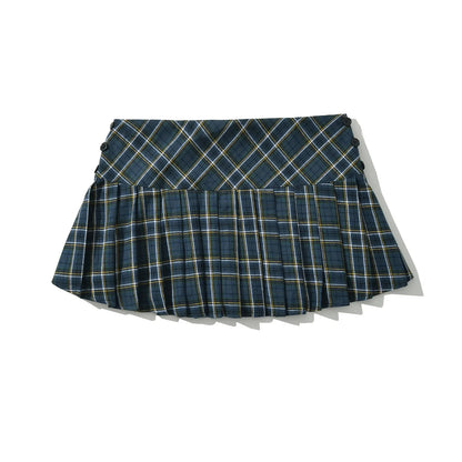 Plaid Mini Skirt