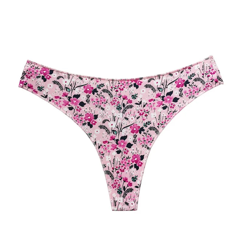 Seamless thong with a variety of illustrations