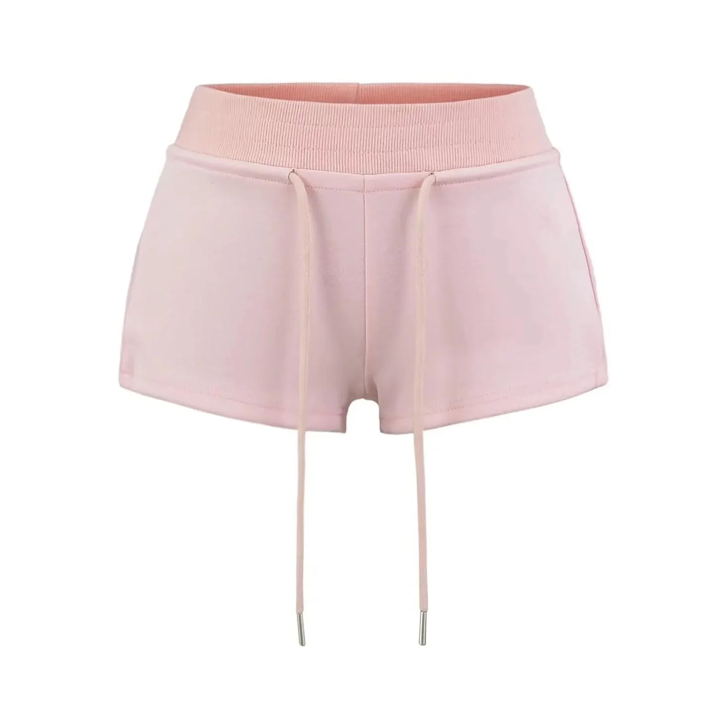 Low-rise basic cut shorts