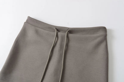 Basic sweat skirt