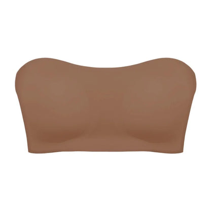 Seamless strapless bra