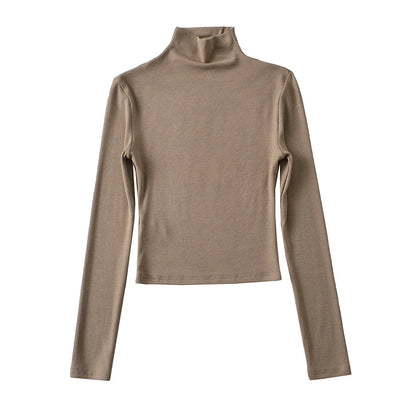 Long shirt with collar