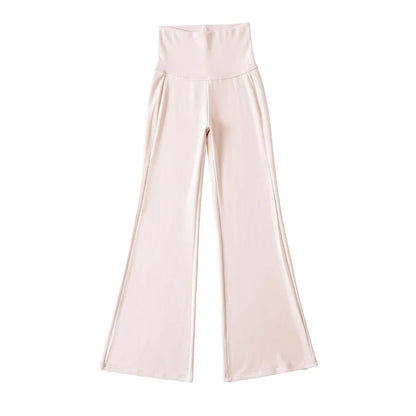 High rise flared pants