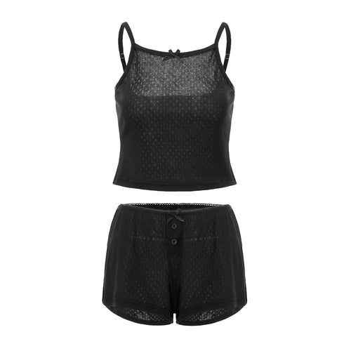 פיג׳מה עם פרחונים בבד