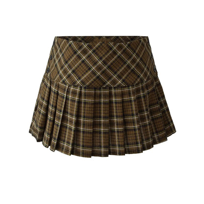 Plaid Mini Skirt