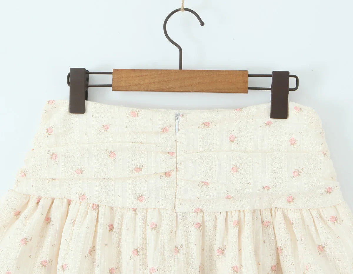 Aesthetic layered skirt