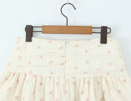 Aesthetic layered skirt