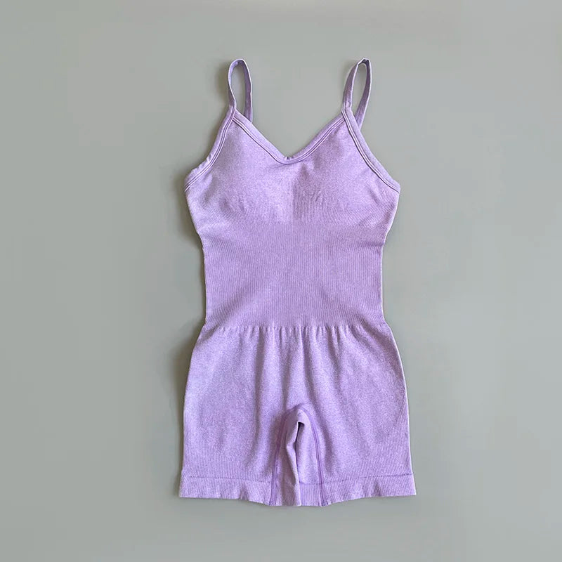 Sporty shaper overalls