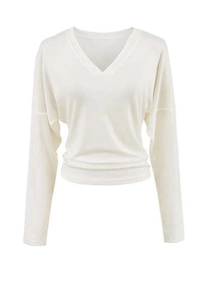 חולצת וי אוברסייז רכה במיוחד