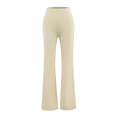 High rise flared pants