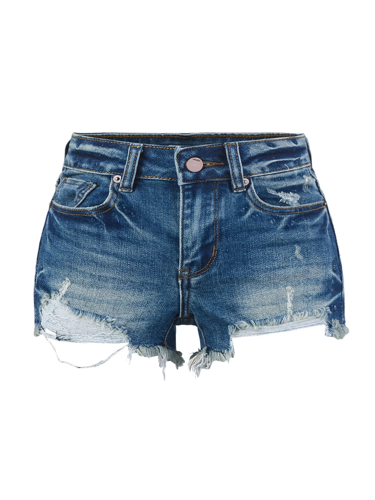 Basic ripped jeans